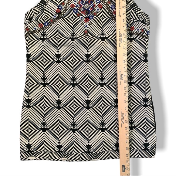 FREE PEOPLE | New Romantic Beaded Shift Dress Size M - Picture 9 of 10